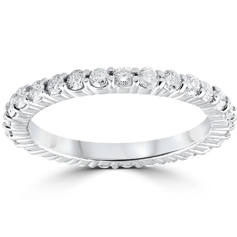 Women's Diamond Rings with Opal Inlays and Diamond Accents for a Mysterious and Iridescent Look3/4ct Diamond Eternity Wedding Ring 14k White Gold Lab Created Women's Diamond Rings with Opal Inlays and Diamond Accents for a Mysterious and Iridescent Look3/4ct Diamond Eternity Wedding Ring 14k White Gold Lab Created