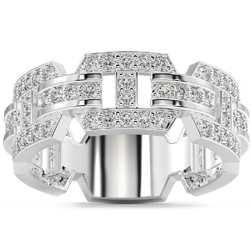 Princess - Cut Women's Diamond Rings in White Gold with a High - Clarity Diamond for a Modern LookVS 1 1/4Ct Diamond Ring Men's Lab Grown Band in 10k White, Yellow, or Rose Gold Princess - Cut Women's Diamond Rings in White Gold with a High - Clarity Diamond for a Modern LookVS 1 1/4Ct Diamond Ring Men's Lab Grown Band in 10k White, Yellow, or Rose Gold