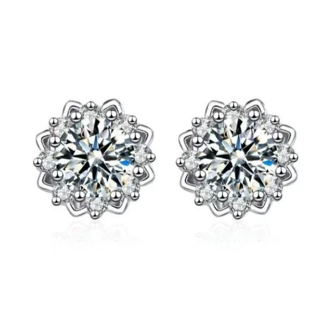 Vintage - Style Women's Diamond Rings with Floral - Engraved Bands and Multiple Diamond AccentsNyla Diamond Earrings Vintage - Style Women's Diamond Rings with Floral - Engraved Bands and Multiple Diamond AccentsNyla Diamond Earrings