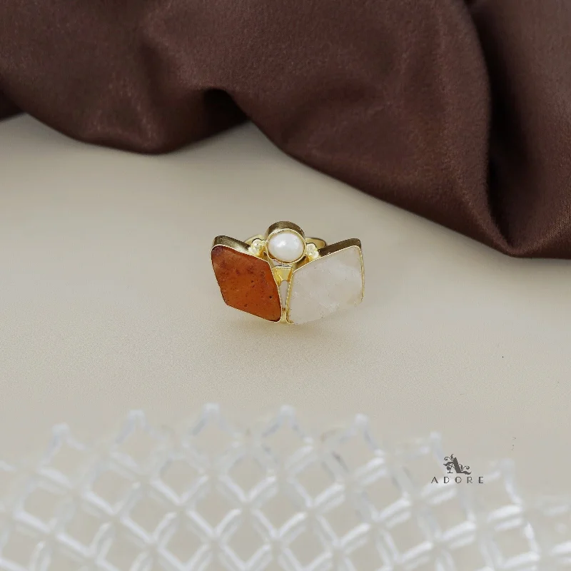 Carnelian + Rose Quartz