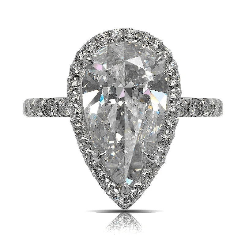 Women's Diamond Rings with Opal Inlays and Diamond Accents for a Mysterious and Iridescent LookAMAKA 5 Carat Faint Pink Halo Pear Shaped Diamond Engagement Ring in Platinum GIA CERTIFIED 4 ct VS1 Women's Diamond Rings with Opal Inlays and Diamond Accents for a Mysterious and Iridescent LookAMAKA 5 Carat Faint Pink Halo Pear Shaped Diamond Engagement Ring in Platinum GIA CERTIFIED 4 ct VS1