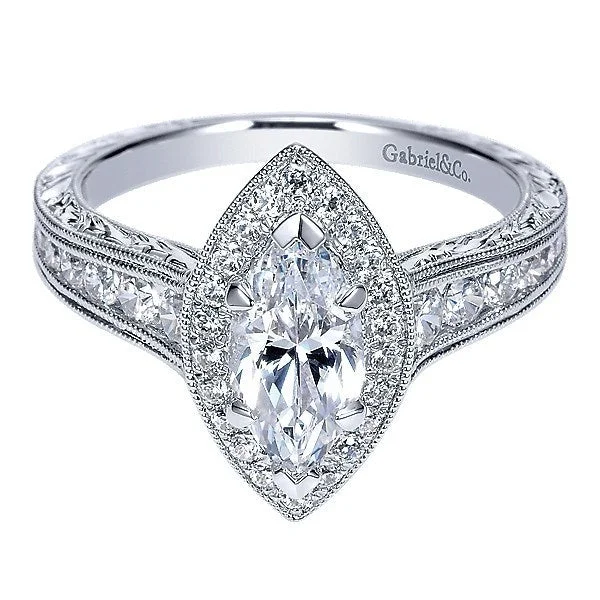 Men's Malachite Engagement Rings in 14K Gold with a Carved Stone CenterpieceMarquise Engraved Shank Halo Diamond Ring 14K White Gold 337A Men's Malachite Engagement Rings in 14K Gold with a Carved Stone CenterpieceMarquise Engraved Shank Halo Diamond Ring 14K White Gold 337A