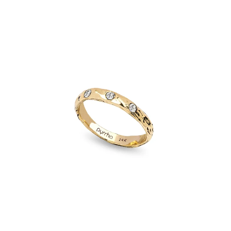 Silicone Women's Rings for a Comfortable and Durable OptionTriple Stone Set 14K Gold Narrow Band Ring Silicone Women's Rings for a Comfortable and Durable OptionTriple Stone Set 14K Gold Narrow Band Ring