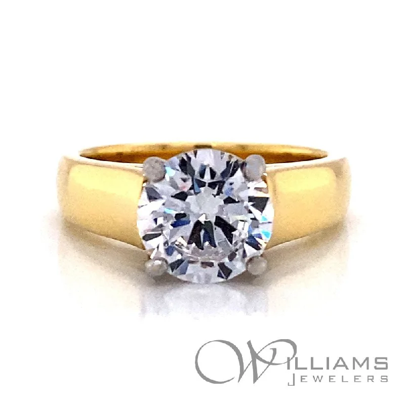Men's Turquoise Engagement Rings in 925 Silver with a Southwestern - Inspired BandPrecision Set FlushFit 18 Karat Diamond Engagement Ring