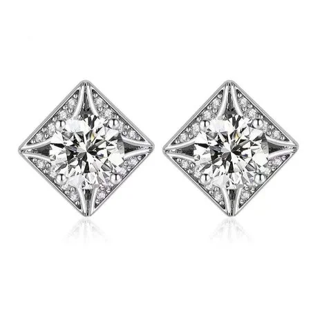Women's Solitaire Diamond Rings with Round - Cut Diamonds and Platinum Settings for an Elegant EngagementEden Diamond Earrings Women's Solitaire Diamond Rings with Round - Cut Diamonds and Platinum Settings for an Elegant EngagementEden Diamond Earrings
