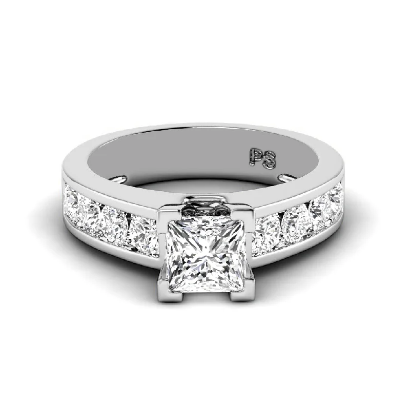 Men's Emerald Engagement Rings with 14K Yellow Gold and Vintage - Style Filigree1.30-3.80 CT Round & Princess Cut Lab Grown Diamonds - Engagement Ring Men's Emerald Engagement Rings with 14K Yellow Gold and Vintage - Style Filigree1.30-3.80 CT Round & Princess Cut Lab Grown Diamonds - Engagement Ring