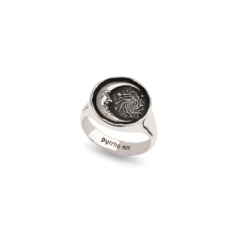 Women's Rings with Hidden Compartments for Secret KeepsakesTrust the Universe Signet Ring Women's Rings with Hidden Compartments for Secret KeepsakesTrust the Universe Signet Ring