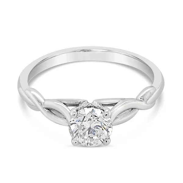 Women's Diamond Rings with Opal Inlays and Diamond Accents for a Mysterious and Iridescent Look18ct White Gold Solitaire Diamond Susette Ring Women's Diamond Rings with Opal Inlays and Diamond Accents for a Mysterious and Iridescent Look18ct White Gold Solitaire Diamond Susette Ring