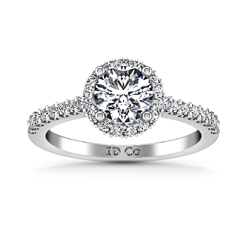 Silicone Women's Rings for a Comfortable and Durable OptionRound Diamond Halo Engagement Ring Bethany 14K White Gold Silicone Women's Rings for a Comfortable and Durable OptionRound Diamond Halo Engagement Ring Bethany 14K White Gold
