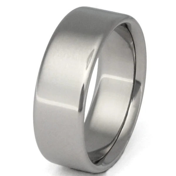 Titanium Rings with a Multi - Colored Anodized FinishTitanium Ring Cardinal n12