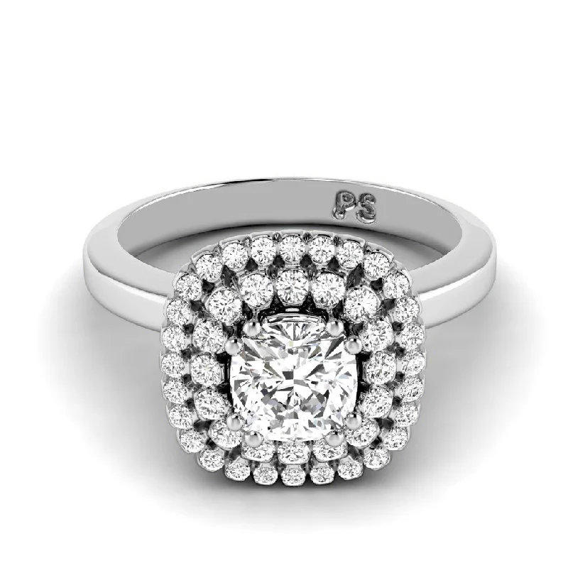 Men's Amethyst Engagement Rings in Sterling Silver with a Contemporary Geometric Setting0.69-1.84 CT Round & Cushion Cut Diamonds - Engagement Ring Men's Amethyst Engagement Rings in Sterling Silver with a Contemporary Geometric Setting0.69-1.84 CT Round & Cushion Cut Diamonds - Engagement Ring