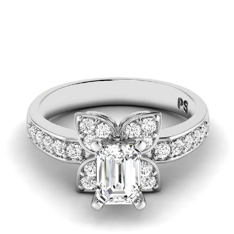 Men's Diamond Engagement Rings with Platinum Band and Halo Setting for a Luxury Proposal0.90-3.40 CT Round & Emerald Cut Lab Grown Diamonds - Engagement Ring Men's Diamond Engagement Rings with Platinum Band and Halo Setting for a Luxury Proposal0.90-3.40 CT Round & Emerald Cut Lab Grown Diamonds - Engagement Ring