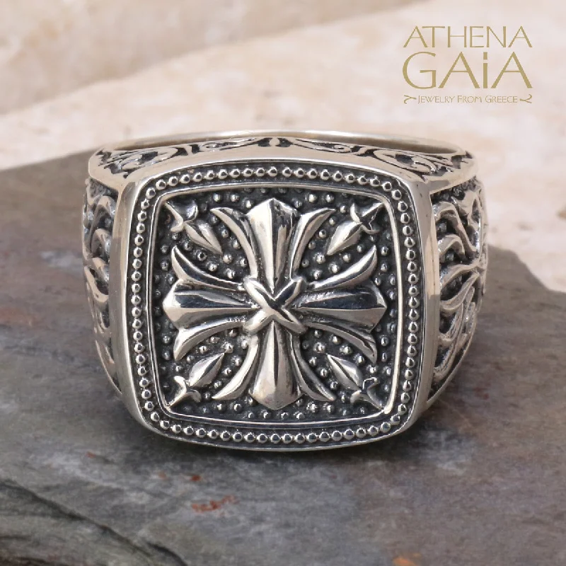 Women's Infinity Symbol Rings in Rose Gold for a Romantic TouchSize 10.5 Fleur Maltese Cross Ring (In-Stock) Women's Infinity Symbol Rings in Rose Gold for a Romantic TouchSize 10.5 Fleur Maltese Cross Ring (In-Stock)