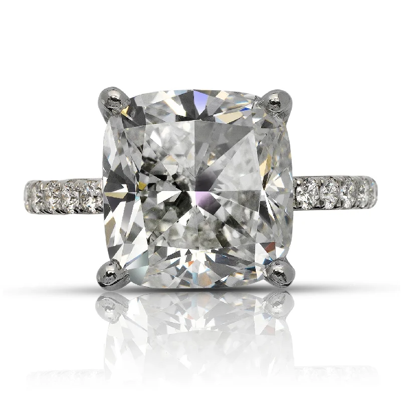Women's Diamond Rings with Opal Inlays and Diamond Accents for a Mysterious and Iridescent LookALLA 8 CARAT CUSHION CUT H COLOR INTERNALLY FLAWLESS CLARITY DIAMOND ENGAGEMENT RING PLATINUM GIA CERTIFIED 7 CT H IF BY MIKE NEKTA Women's Diamond Rings with Opal Inlays and Diamond Accents for a Mysterious and Iridescent LookALLA 8 CARAT CUSHION CUT H COLOR INTERNALLY FLAWLESS CLARITY DIAMOND ENGAGEMENT RING PLATINUM GIA CERTIFIED 7 CT H IF BY MIKE NEKTA