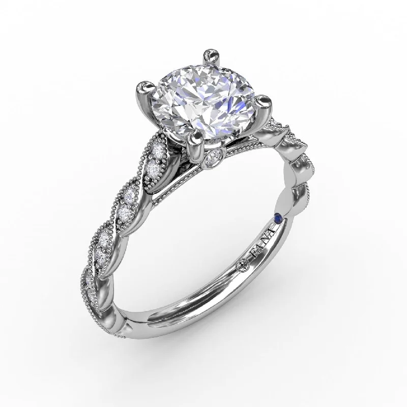 Men's Diamond Engagement Rings with Platinum Band and Halo Setting for a Luxury ProposalClassic Diamond Solitaire Engagement Ring With Diamond Twist Band Men's Diamond Engagement Rings with Platinum Band and Halo Setting for a Luxury ProposalClassic Diamond Solitaire Engagement Ring With Diamond Twist Band