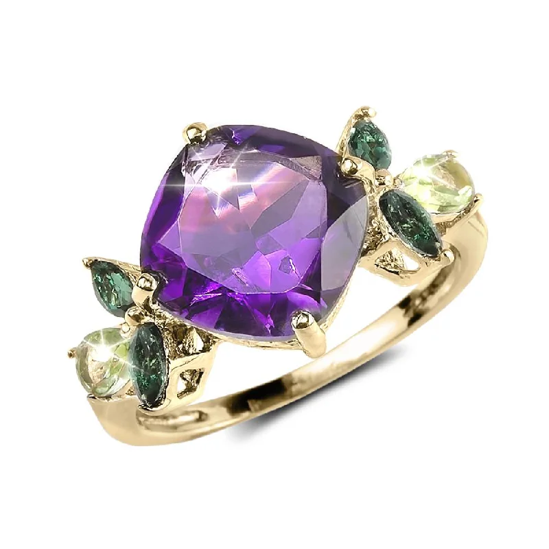 Diamond - Encrusted Women's Rings for Special Occasions in 18K GoldVioletta Ring Diamond - Encrusted Women's Rings for Special Occasions in 18K GoldVioletta Ring