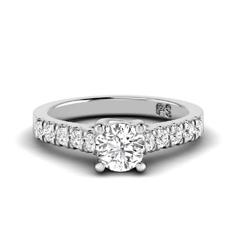 Men's Tourmaline Engagement Rings in 18K Two - Tone Gold with a Floral - Inspired Setting0.75-3.25 CT Round Cut Lab Grown Diamonds - Engagement Ring Men's Tourmaline Engagement Rings in 18K Two - Tone Gold with a Floral - Inspired Setting0.75-3.25 CT Round Cut Lab Grown Diamonds - Engagement Ring