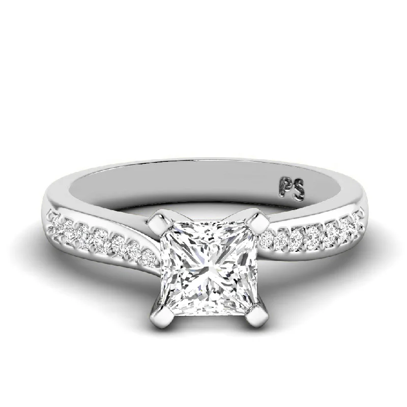 Men's Diamond Engagement Rings with Platinum Band and Halo Setting for a Luxury Proposal0.65-3.15 CT Round & Princess Cut Lab Grown Diamonds - Engagement Ring Men's Diamond Engagement Rings with Platinum Band and Halo Setting for a Luxury Proposal0.65-3.15 CT Round & Princess Cut Lab Grown Diamonds - Engagement Ring