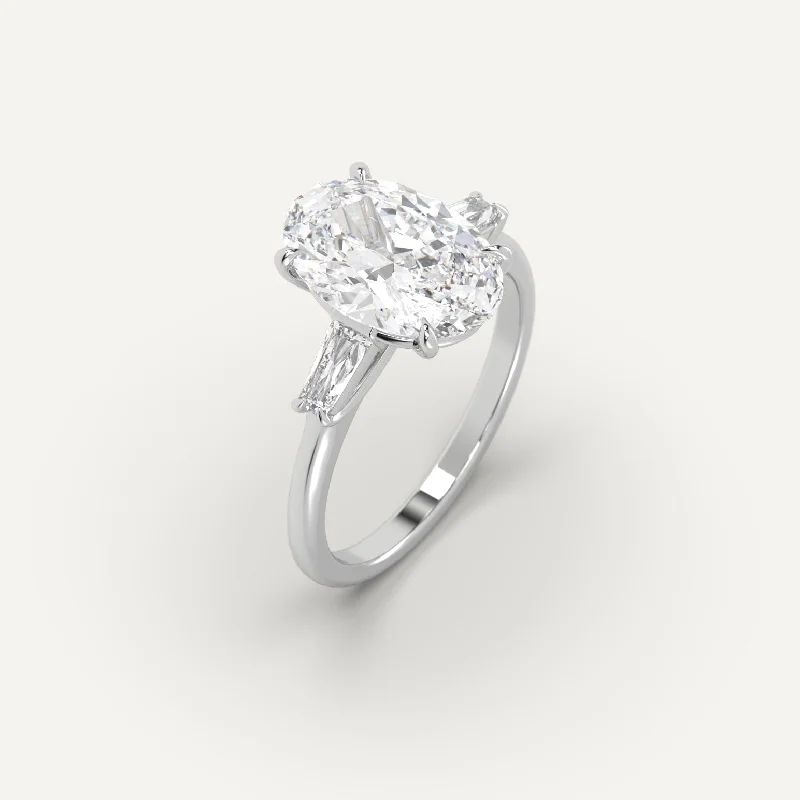 Men's Sapphire Engagement Rings in 18K White Gold with Pave Diamond Accents3 carat Oval Cut Diamond Ring Men's Sapphire Engagement Rings in 18K White Gold with Pave Diamond Accents3 carat Oval Cut Diamond Ring