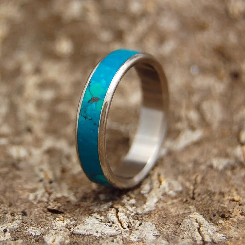 Minimalist Women's Rings with a Single Pearl in 14K Gold - Plated BandsRounded Chrysocolla | Men's Chrysocolla & Titanium Wedding Ring Minimalist Women's Rings with a Single Pearl in 14K Gold - Plated BandsRounded Chrysocolla | Men's Chrysocolla & Titanium Wedding Ring