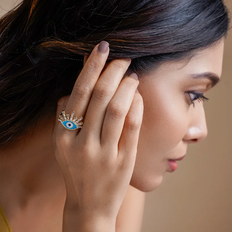 Aqua 18k Gold  Plated