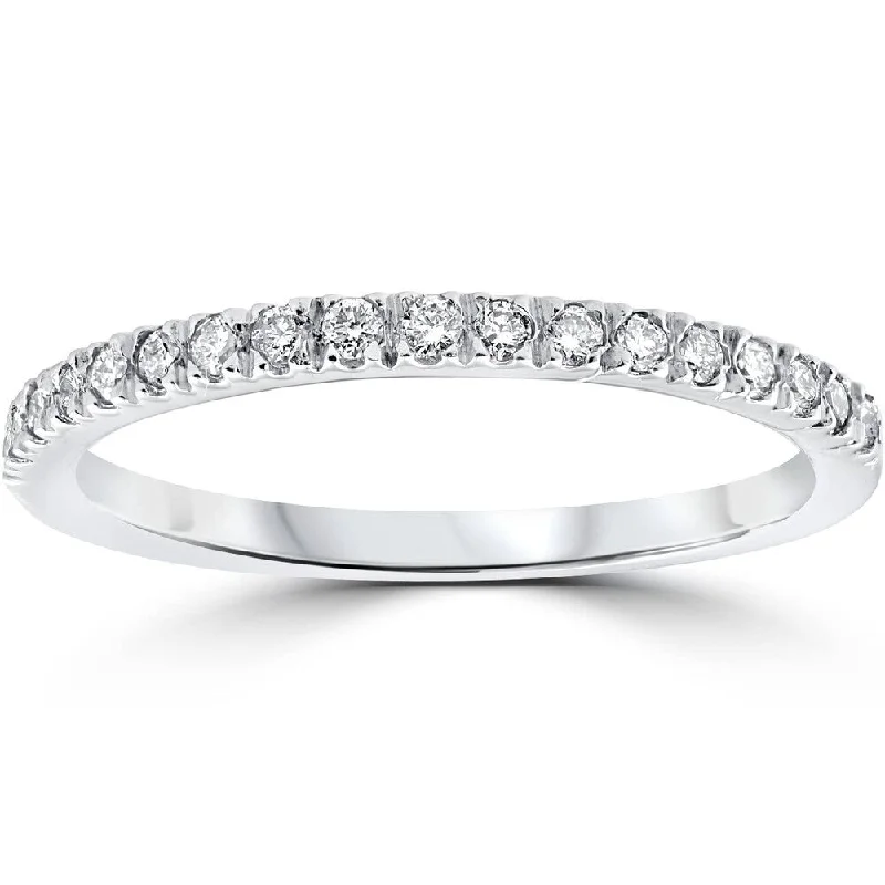 Women's Diamond Rings with Sapphire Accents in Blue for a Colorful and Sophisticated Touch1/4 ct Pave Lab Created Diamond Wedding Ring 14K White Gold Women's Diamond Rings with Sapphire Accents in Blue for a Colorful and Sophisticated Touch1/4 ct Pave Lab Created Diamond Wedding Ring 14K White Gold