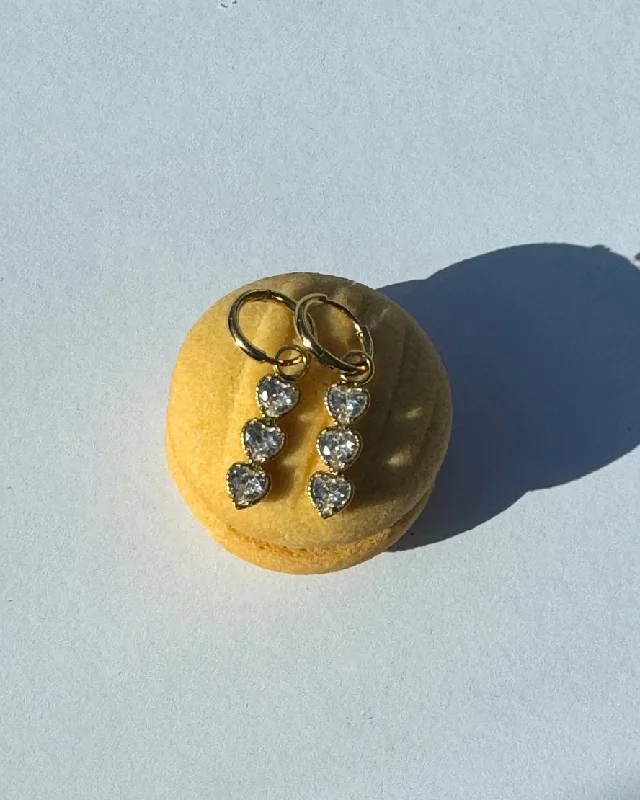 Personalized hoop earringsMoriah Earrings in Gold
