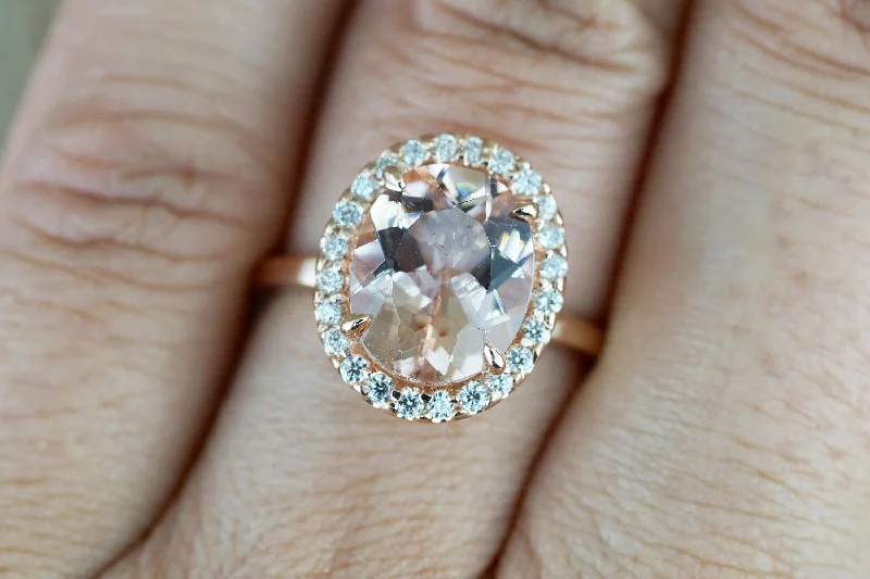 Men's gold signet rings with engraved initials14k Rose Gold Elongated Oval Pink Peach Morganite Diamond Halo Engagement Promise Ring Rope Bead Vintage Men's gold signet rings with engraved initials14k Rose Gold Elongated Oval Pink Peach Morganite Diamond Halo Engagement Promise Ring Rope Bead Vintage