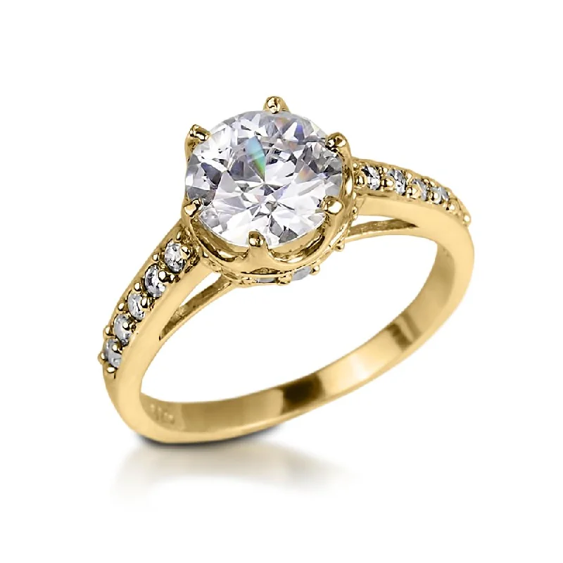 Stackable Gemstone Rings for Women in Amethyst, Sapphire, and EmeraldGold Crown Ring Stackable Gemstone Rings for Women in Amethyst, Sapphire, and EmeraldGold Crown Ring