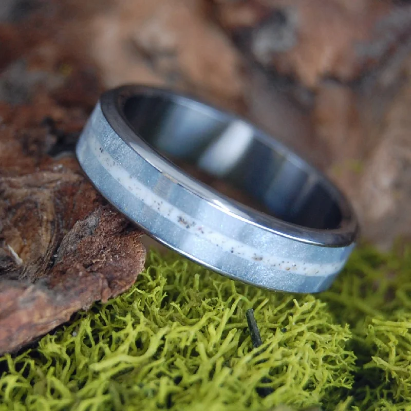 Interlocking Band Women's Rings in White Gold for a Modern DesignSandy Path Between Us | Men's Beach Sand, Gray Marbled Resin & Titanium Wedding Ring Interlocking Band Women's Rings in White Gold for a Modern DesignSandy Path Between Us | Men's Beach Sand, Gray Marbled Resin & Titanium Wedding Ring