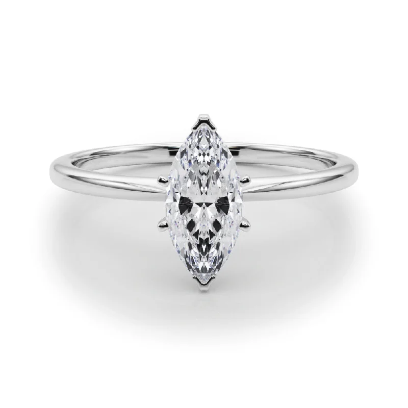 Men's Ruby Engagement Rings in Rose Gold with a Solitaire Design for a Romantic GestureAngelica Marquise Diamond Solitaire Engagement Ring Men's Ruby Engagement Rings in Rose Gold with a Solitaire Design for a Romantic GestureAngelica Marquise Diamond Solitaire Engagement Ring