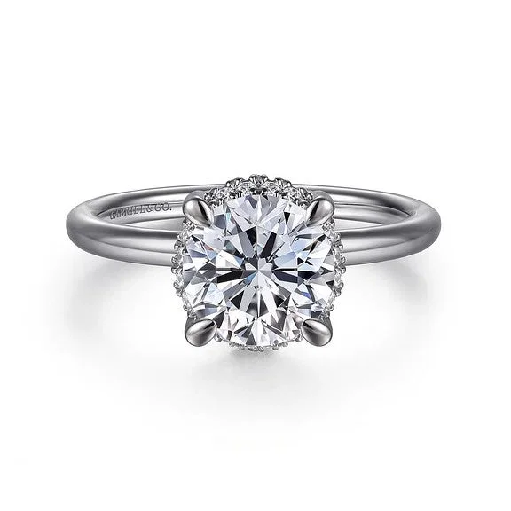 Men's Opal Engagement Rings in 10K Gold with a Milgrain - Trimmed BandSeattle - 14K White Gold Round Hidden Halo Diamond Engagement Ring (Setting Only) Men's Opal Engagement Rings in 10K Gold with a Milgrain - Trimmed BandSeattle - 14K White Gold Round Hidden Halo Diamond Engagement Ring (Setting Only)