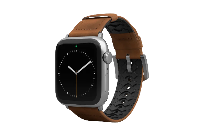 Men's infinity - symbol rings for a romantic meaningVulcan Trek - Tan Apple Leather Watch Band
