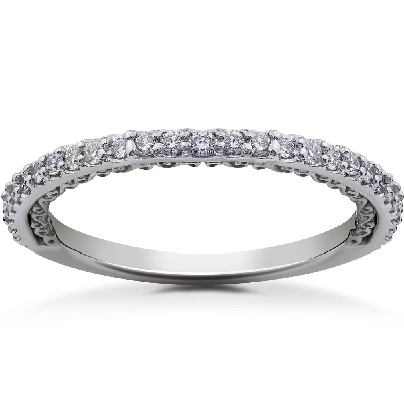 Three - Stone Women's Diamond Rings Symbolizing Past, Present, and Future with Emerald - Cut Diamonds14k White, Yellow & Rose Gold 1/4ct TDW Eco-Friendly Lab Grown Diamond Wedding Ring Three - Stone Women's Diamond Rings Symbolizing Past, Present, and Future with Emerald - Cut Diamonds14k White, Yellow & Rose Gold 1/4ct TDW Eco-Friendly Lab Grown Diamond Wedding Ring