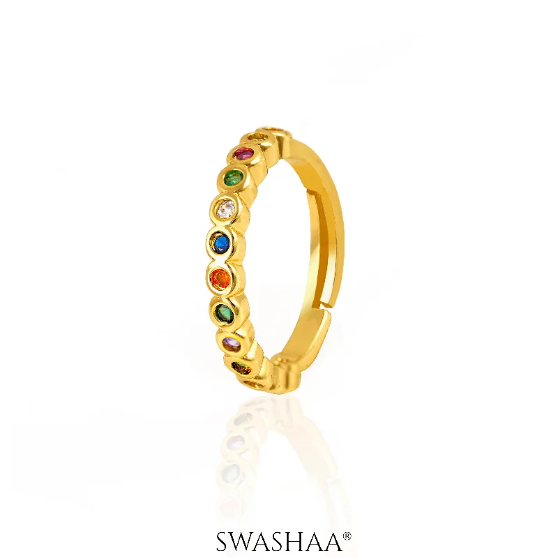 Multi- 18K Gold Plated