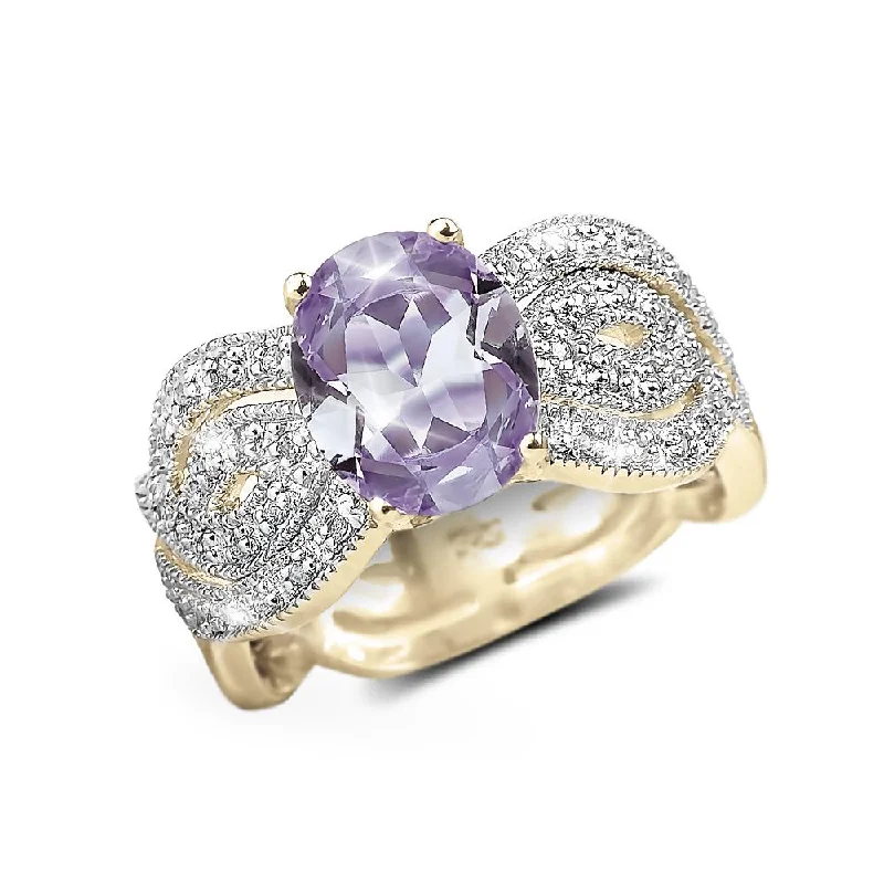 Women's Rings with Birthstones for a Personalized TouchProvence Lavender Ring