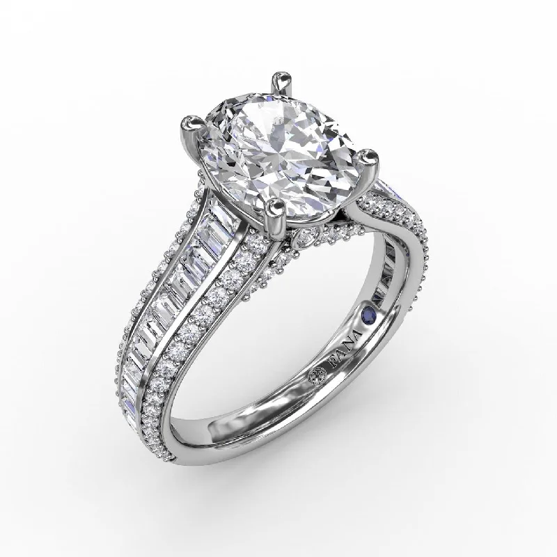 Men's Ruby Engagement Rings in Rose Gold with a Solitaire Design for a Romantic GestureOval Diamond Solitaire Engagement Ring With Baguettes and Pavé Men's Ruby Engagement Rings in Rose Gold with a Solitaire Design for a Romantic GestureOval Diamond Solitaire Engagement Ring With Baguettes and Pavé