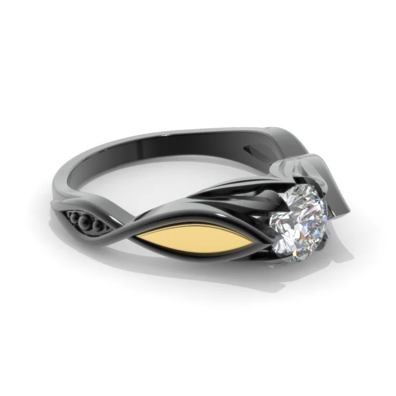 Men's Citrine Engagement Rings in Stainless Steel with a Stackable Band Design14K Black and Yellow Gold Moissanite Celtic Moissanite Engagement Ring Men's Citrine Engagement Rings in Stainless Steel with a Stackable Band Design14K Black and Yellow Gold Moissanite Celtic Moissanite Engagement Ring