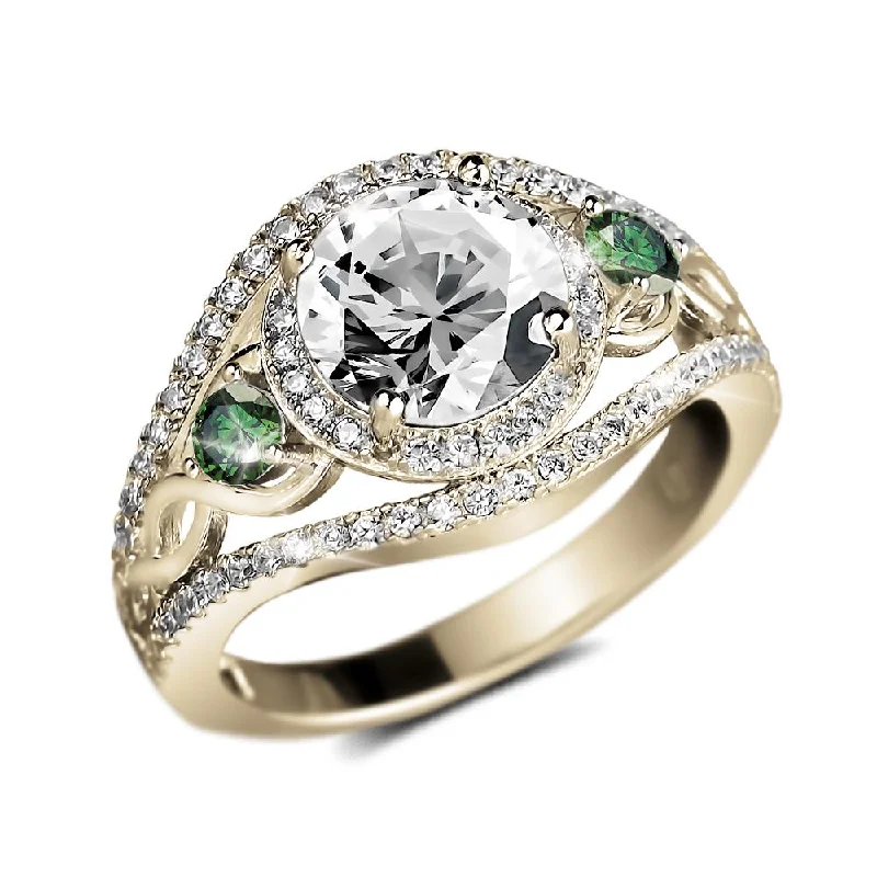 Diamond - Encrusted Women's Rings for Special Occasions in 18K GoldGarden Ring