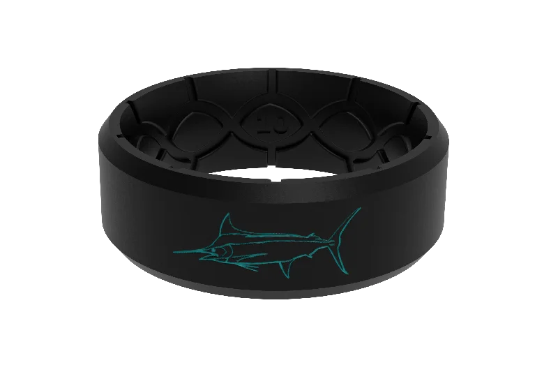 Men's infinity - symbol rings for a romantic meaningGuy Harvey Blue Marlin Ring