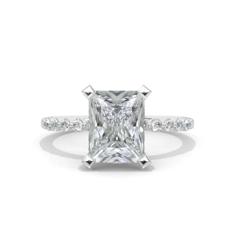 Men's Topaz Engagement Rings in 10K Gold with a Channel - Set Diamond Band3Ct Moissanite Engagement Ring, Solitaire Radiant Cut Moissanite Engagement Ring, Moissanite Classic Engagement Ring Men's Topaz Engagement Rings in 10K Gold with a Channel - Set Diamond Band3Ct Moissanite Engagement Ring, Solitaire Radiant Cut Moissanite Engagement Ring, Moissanite Classic Engagement Ring