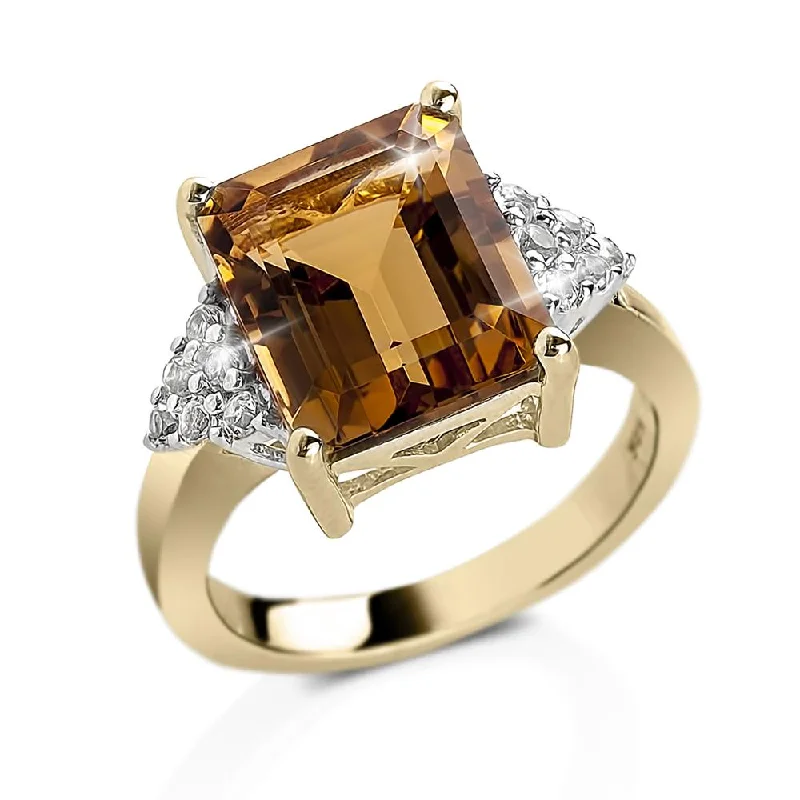 Women's Rings with Hidden Compartments for Secret KeepsakesHoney Dew Ring