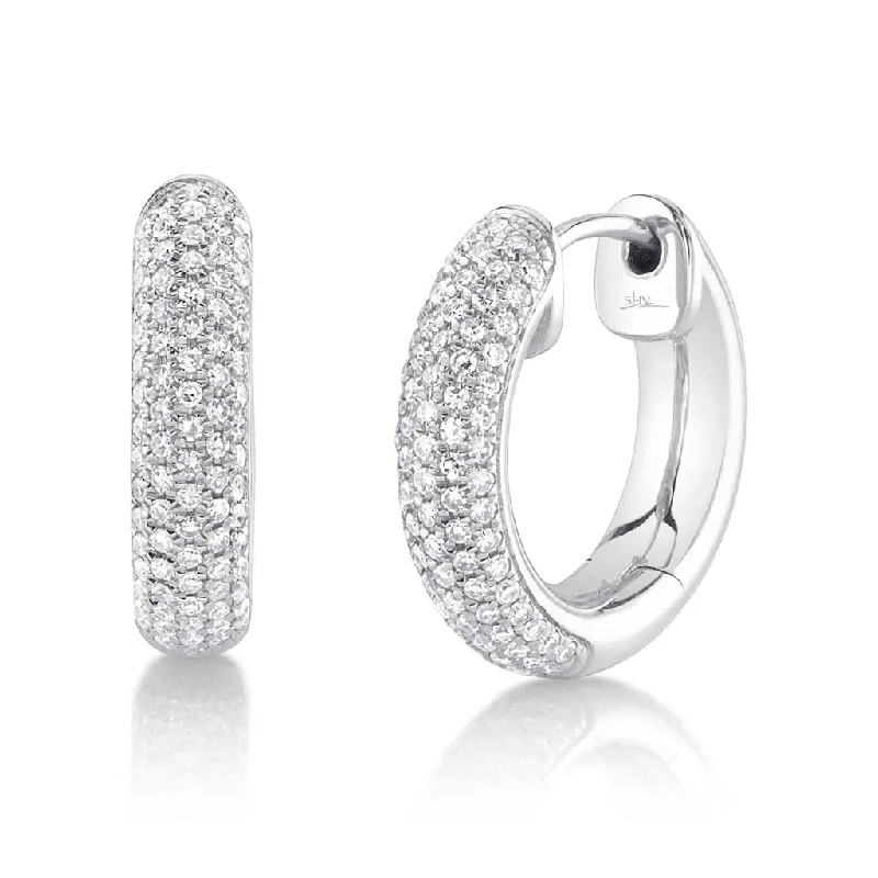 Men's Diamond Engagement Rings with Platinum Band and Halo Setting for a Luxury ProposalShy14K Mini Hoop Diamond Huggies Men's Diamond Engagement Rings with Platinum Band and Halo Setting for a Luxury ProposalShy14K Mini Hoop Diamond Huggies