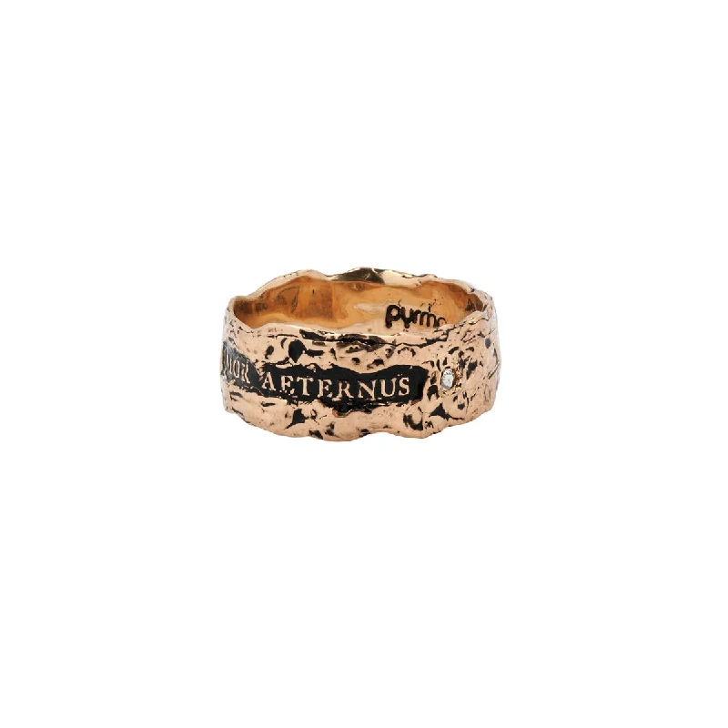 Silicone Women's Rings for a Comfortable and Durable OptionEternal Love Wide 14K Gold Stone Set Textured Band Ring Silicone Women's Rings for a Comfortable and Durable OptionEternal Love Wide 14K Gold Stone Set Textured Band Ring