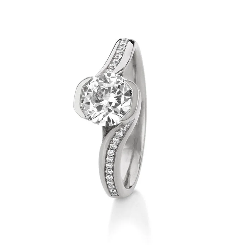 Men's Topaz Engagement Rings in 10K Gold with a Channel - Set Diamond BandPerth Round Brilliant Diamond Engagement Ring Men's Topaz Engagement Rings in 10K Gold with a Channel - Set Diamond BandPerth Round Brilliant Diamond Engagement Ring
