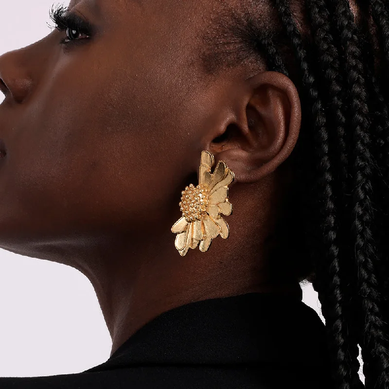 Statement - Making Cocktail Rings for Women with Large Cubic ZirconiaDandelion Earrings