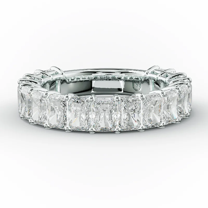 Anniversary rings with a diamond - and - citrine combination5.0 Carat Radiant Diamond Anniversary Band Anniversary rings with a diamond - and - citrine combination5.0 Carat Radiant Diamond Anniversary Band