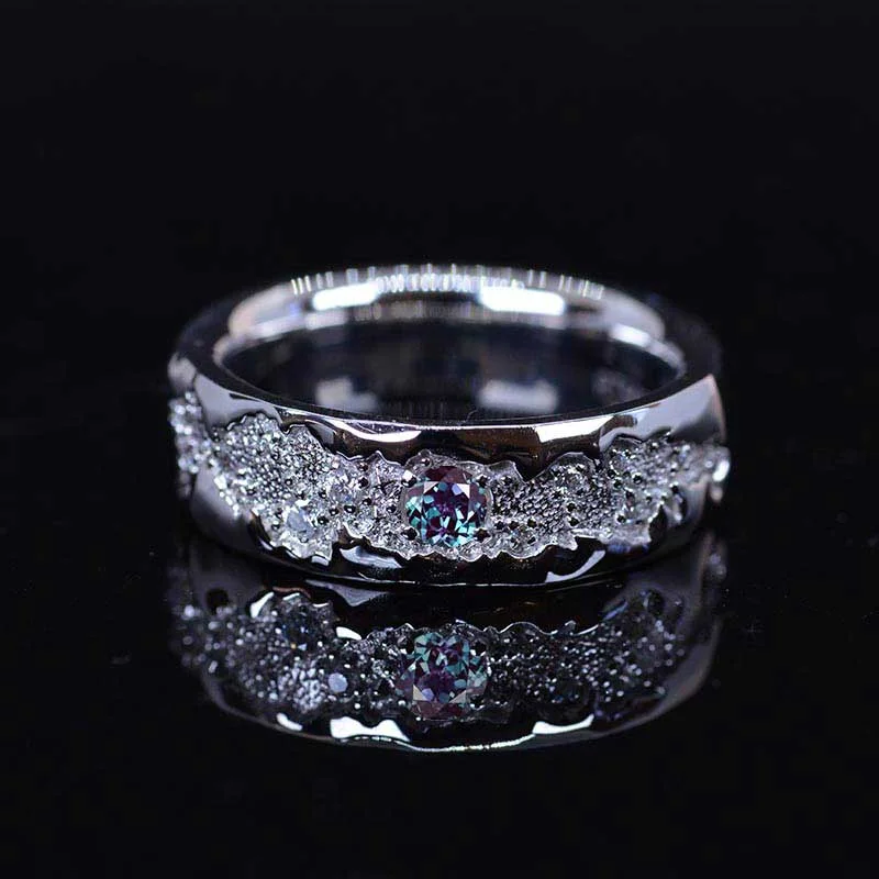 Men's spinning rings for fidget - friendly useGrand Canyon Alexandrite Men's Ring Men's spinning rings for fidget - friendly useGrand Canyon Alexandrite Men's Ring