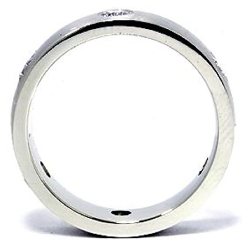 Cushion - Cut Women's Diamond Rings in Platinum with a Soft and Romantic AppearanceMens White Gold 3/4ct Diamond Wedding Ring Band New