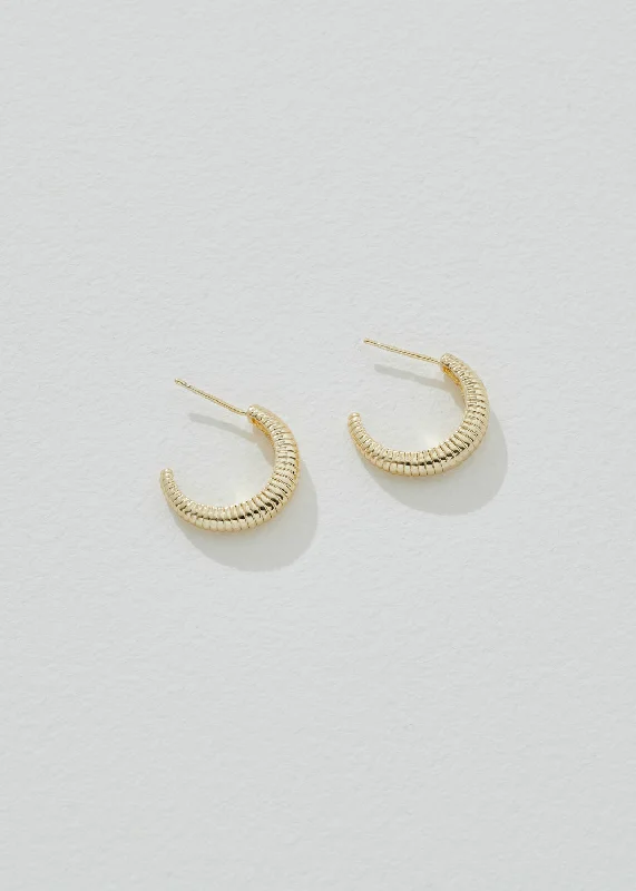 Vintage hoop earringsDonna Earrings in Gold